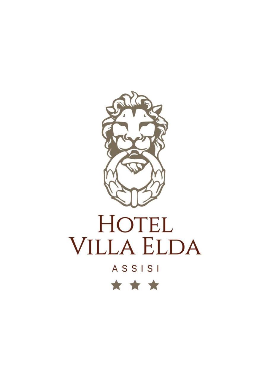 Hotel Villa Elda Ассізі Екстер'єр фото
